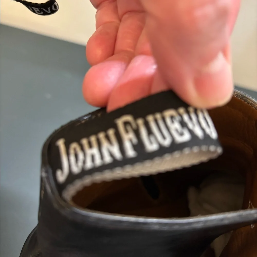 John Fluevog sleek black